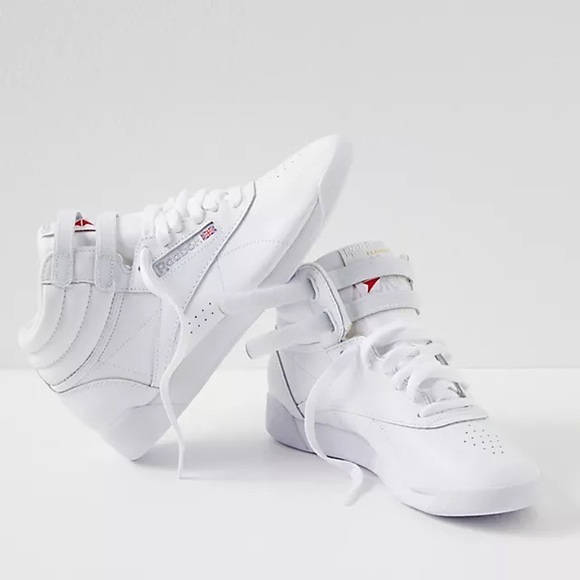Reebok Womens freestyle Hi White - Picture 4 of 8